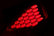 ANZO 2003-2005 Nissan 350Z LED Taillights Red