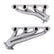 BBK 79-93 Mustang 351 Swap Shorty Unequal Length Exhaust Headers - 1-5/8 Titanium Ceramic