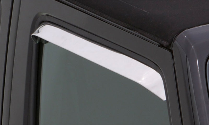 AVS 90-95 Nissan Pathfinder Ventshade Window Deflectors 2pc - Stainless