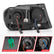 ANZO 99-04 Jeep Grand Cherokee Crystal Headlights - w/ Light Bar Black Housing