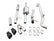 AWE Tuning 4th Gen GM 1500 5.3L 0FG Cat-Back Dual Side Exit (Flat Bumper) - Diamond Tips