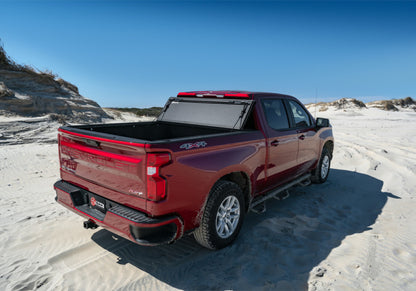 BAK BAKFlip MX4 Tonneau Cover — 2019-2026 Chevy Silverado 1500 & GMC Sierra 1500 | 5ft 8in Bed (Carbon Pro Bed), Hard Folding | BAK448135
