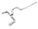 AWE Tuning Ford Focus RS Track Edition Cat-Back Exhaust - Chrome Silver Tips