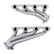 BBK 79-93 Mustang 351 Swap Shorty Unequal Length Exhaust Headers - 1-5/8 Titanium Ceramic