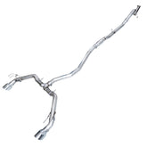 AWE Tuning 22+ Honda Civic Si/Acura Integra Track Edition Cat-Back Exhaust - Dual Chrome Silver Tips