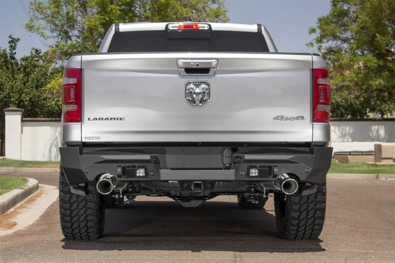 Addictive Desert Designs 2019 Ram 1500 Hammer Stealth Fighter Rear Bumper w/ 6 Sensor Cutouts