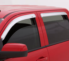 Load image into Gallery viewer, AVS 99-07 Chevy Silverado 1500 Ext. Cab Ventvisor Front &amp; Rear Window Deflectors 4pc - Chrome