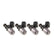 Injector Dynamics ID1050 Injectors Subaru BRZ/FA20 2.0L 11 Machined Top WRX-16B Bottom Adap (Qty 4)