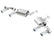 Borla S-Type Rear Section Exhaust — 2016-2024 Chevrolet Camaro SS 6.2L V8 | Quad 4in Polished Tips, w/ NPP | 11924