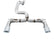 AWE Tuning Ford Focus RS Track Edition Cat-Back Exhaust - Chrome Silver Tips