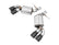 AWE Tuning 16-19 Chevrolet Camaro SS Axle-Back Exhaust - Touring Edition (Quad Diamond Black Tips)