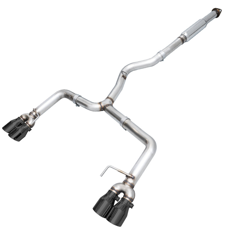 AWE Tuning Subaru WRX/STI VA/GV Sedan Track Edition Exhaust - Diamond Black Tips (102mm)