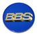 BBS Center Cap 70.6mm Blue/Gold (3-Tab)