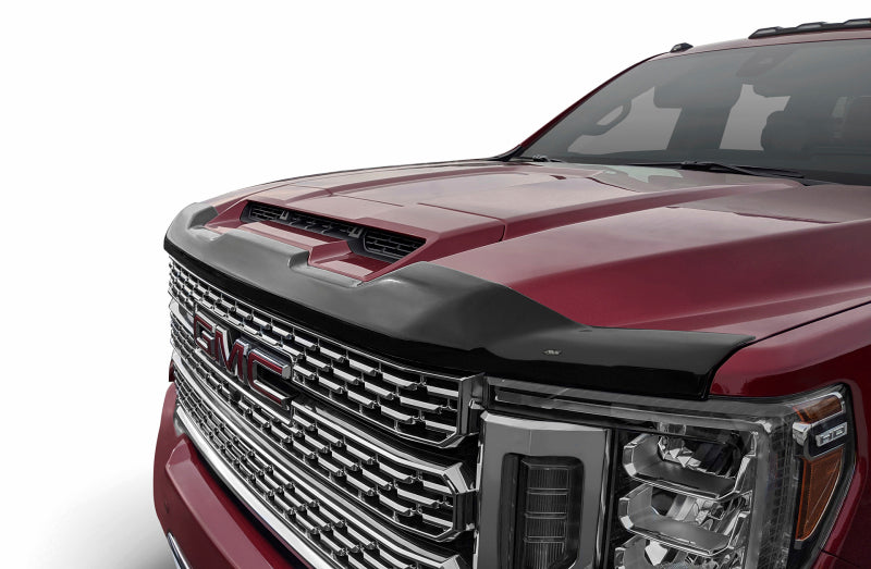 AVS 2020 GMC Sierra 2500 Aeroskin Low Profile Hood Shield - Smoke