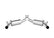Borla 10-11 Chevy Camaro SS Coupe/Convertible 6.2L 8cyl SS S-Type Exhaust (REAR SECTION ONLY)