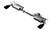Borla S-Type Axle-Back Exhaust — 2019-2025 Mazda 3 Hatchback 2.0L & 2.5L | Black Chrome T-304 SS, 4in Tips | 11970BC