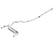 Borla 16-17 Ford Focus RS 2.3L MT Round Angle-Cut Tips Split Rear Exit ATAK Catback Exhaust