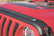 Bushwacker 18-19 Jeep Wrangler Rubicon/Sport//Unlimited/Sport S Hood Stone Guard- Black