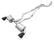 AWE Tuning 2020 Toyota Supra A90 Non-Resonated Touring Edition Exhaust - 5in Diamond Black Tips