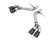 AWE Tuning 16-19 Chevrolet Camaro SS Axle-Back Exhaust - Track Edition (Quad Diamond Black Tips)