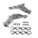 BBK 11-20 Dodge Challenger Hemi 6.4L Shorty Tuned Length Exhaust Headers - 1-7/8in Silver Ceramic