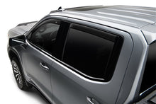 Load image into Gallery viewer, AVS 14-18 Chevy Silverado 1500 Ext. Cab Ventvisor Low Profile Window Deflectors 4pc - Matte Black