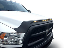 Load image into Gallery viewer, AVS 2010-2019 Dodge Ram 2500 Aeroskin Low Profile Hood Shield w/ Lights - Black