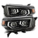 AlphaRex 10-13 Toyota 4Runner PRO-Series Projector Headlights Plank Style Black w/Seq Signal/DRL