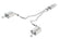 Borla ATAK Cat Back 15 Ford Mustang 3.7L V6 MT/AT 2.25in Pipe 4in Single Round Rolled Tips
