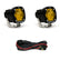 Baja Designs S1 Amber Wide Cornering LED Light w/ Mounting Bracket Pair