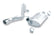 Borla 91-95 Jeep Wrangler YJ 4.0L 6cyl 4WD 2Dr SS Single Right Rear Exit Cat-Back Exhaust