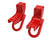 aFe Front Tow Hook Red 2022 Toyota Tundra 3.5L V6