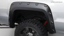 Load image into Gallery viewer, Bushwacker 15-18 GMC Sierra 2500 HD Boss Pocket Style Flares 2pc - Black