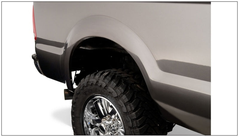 Bushwacker 99-07 Ford F-250 Super Duty Styleside Extend-A-Fender Style Flares 4pc - Black