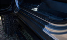 Load image into Gallery viewer, Bushwacker 15-19 Chevrolet Silverado 2500/3500 Trail Armor Rocker Panel + Sill Plate Cvr. - Tex. Blk