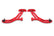 BMR 10-14 Ford Mustang / Shelby GT500 Non-Adj. Lower A-Arms (Poly/Delrin) - Red