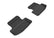 3D MAXpider 2015-2020 Ford Mustang Kagu 2nd Row Floormats - Black