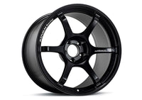 Advan RG-4 18x9 +35 5x114.3 Semi Gloss Black Wheel