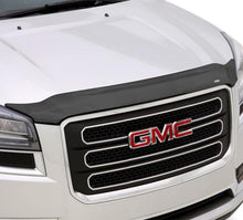 Load image into Gallery viewer, AVS 14-15 Chevy Malibu (Grille Fascia Mount) Aeroskin Low Profile Acrylic Hood Shield - Smoke