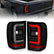 ANZO 01-11 Ford Ranger LED Taillights - Black Housing w/ Smoke Lens & Light Bar