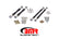 BMR 08-17 Challenger Front and Rear Sway Bar End Link Kit - Black