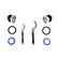 Bilstein B14 (PSS) 13-14 Ford Focus ST L4 Front & Rear Monotube Performance Suspension Kit