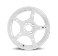 Advan TC4 18x9.5 +38 5x120 Racing White Wheel