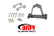 BMR 16-17 6th Gen Camaro Front Driveshaft Safety Loop - Black Hammertone
