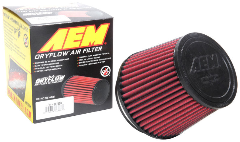 AEM 5 in x 5 in Dryflow Air Filter