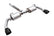 AWE Tuning 2018+ Jeep Wrangler JL/JLU Tread Edition Axle-Back Dual Exhaust - Diamond Black Tips