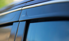 Load image into Gallery viewer, AVS 06-12 Lexus GS300 Ventvisor Low Profile Deflectors 4pc - Smoke w/Chrome Trim