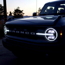 Load image into Gallery viewer, AlphaRex 21-23 Ford Bronco NOVA LED Projector Headlights Black