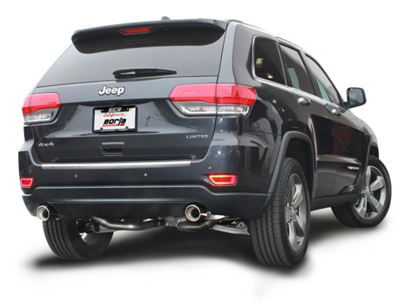 Borla 11-16 Jeep Grand Cherokee Limited/Laredo 5.7L 8cyl 4WD/RWD SS Catback Exhaust