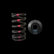 Brian Crower Nissan SR20DE/DET Single Spring & Steel Retainer Kit